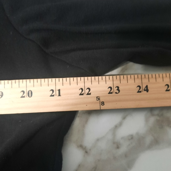 Cal Style Top Women's Sz XXXL Black Embroidered Neckline 3/4 Sleeves Boho - Picture 8 of 9